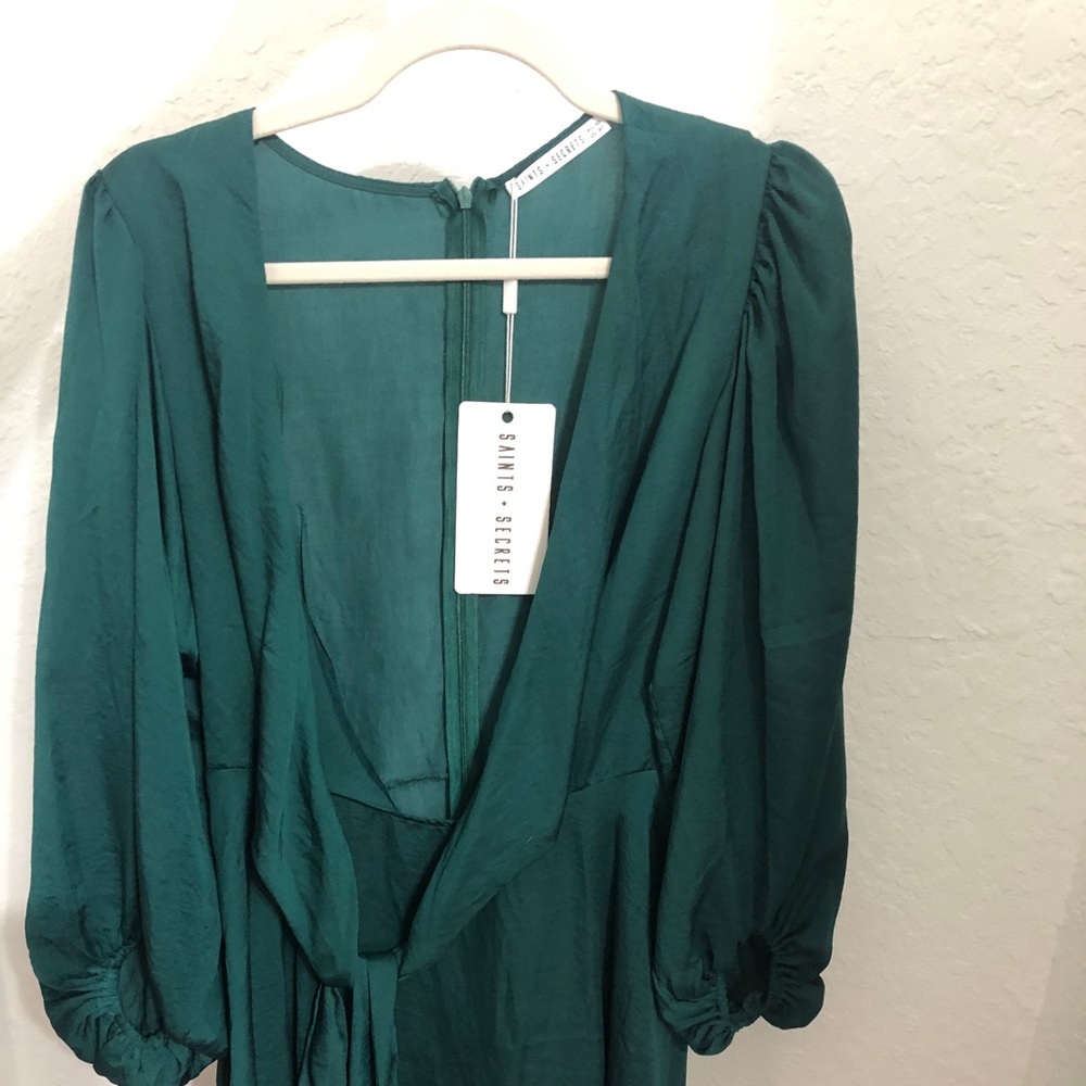 Saints + Secrets Green Dress